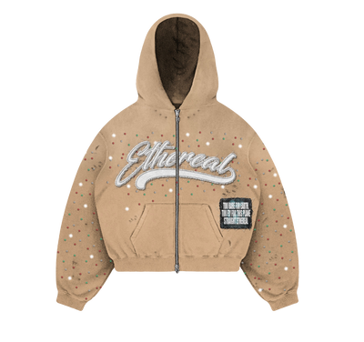 Sandy Ethereal Zip-Up