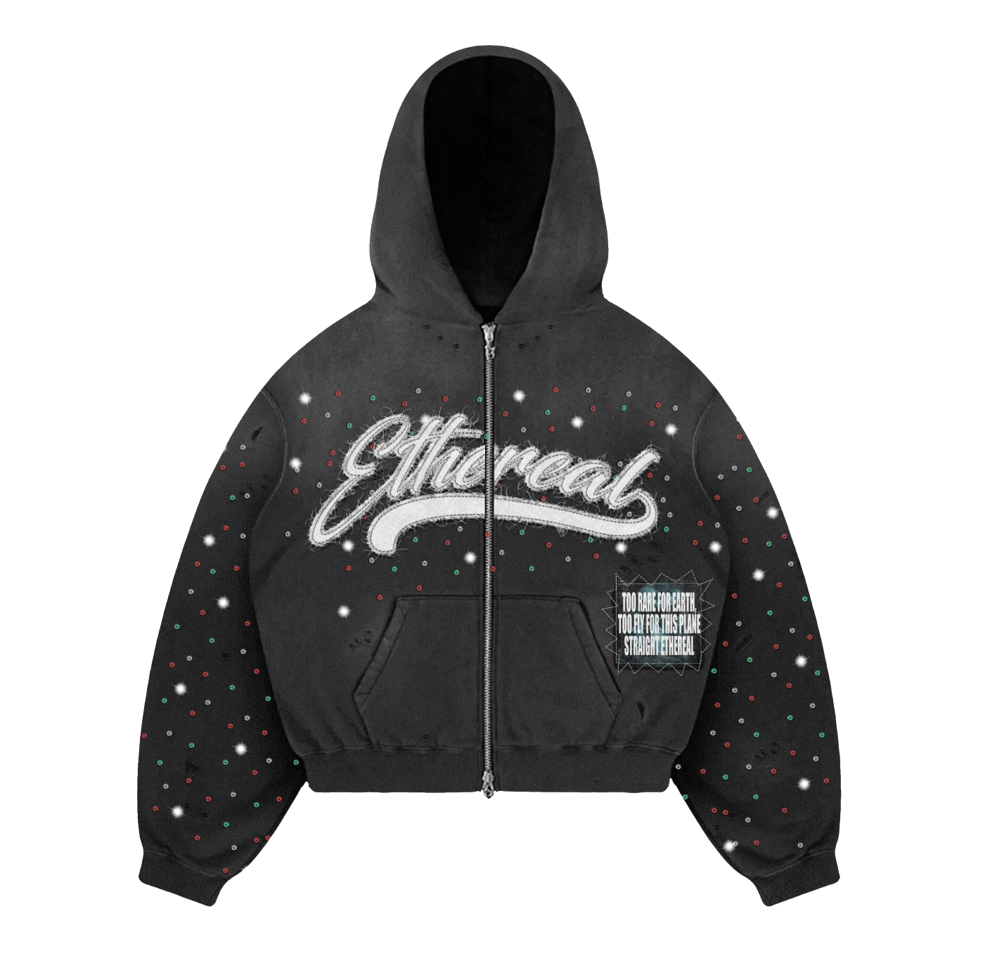 Charcoal Ethereal Zip-Up