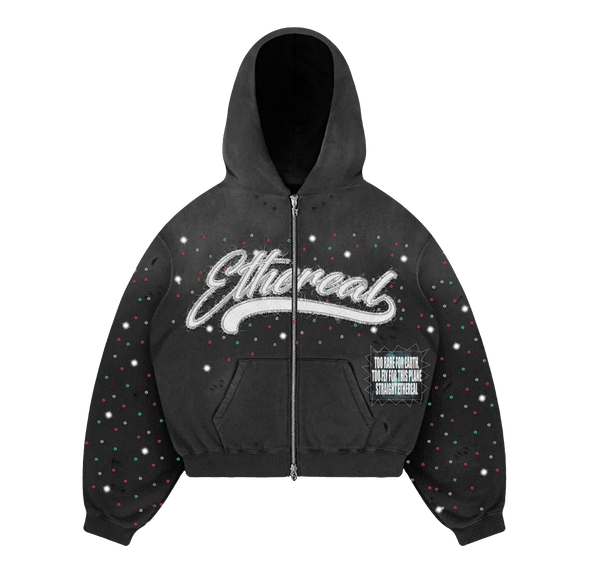 Charcoal Ethereal Zip-Up